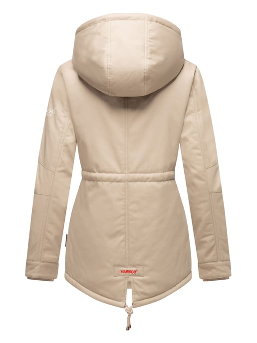 Marikoo Damen Winterjacke Manolya mit Teddyfellfutter & Baumwoll-Obermaterial - Image 4