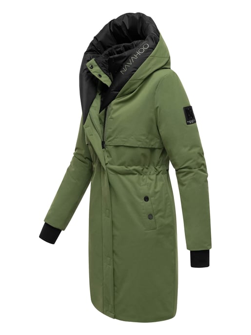 Navahoo Damen Winterjacke Snowelf – Leicht & Warm mit Magnetverschluss - Image 2