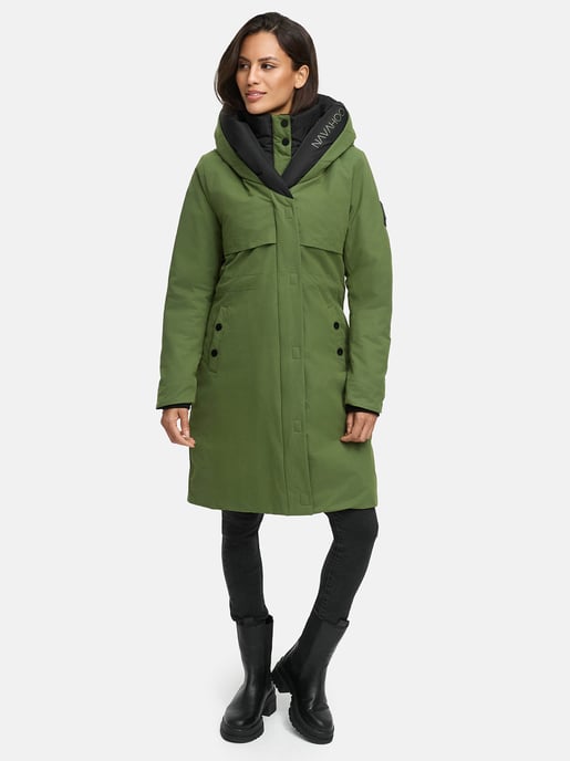 Navahoo Damen Winterjacke Snowelf – Leicht & Warm mit Magnetverschluss - Image 5