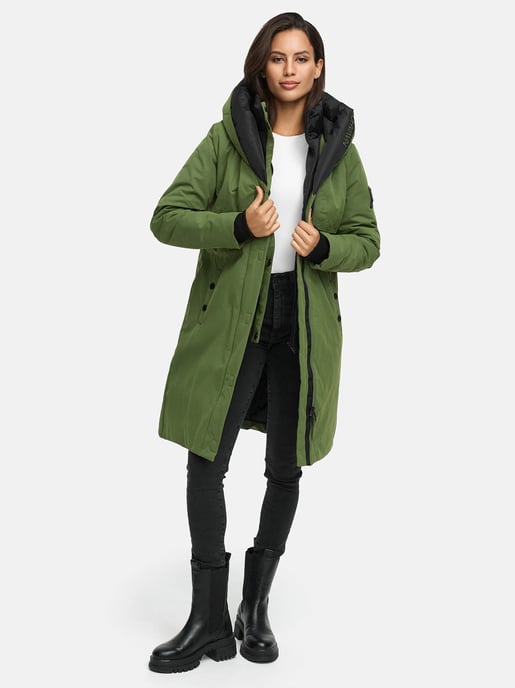 Navahoo Damen Winterjacke Snowelf – Leicht & Warm mit Magnetverschluss - Image 6