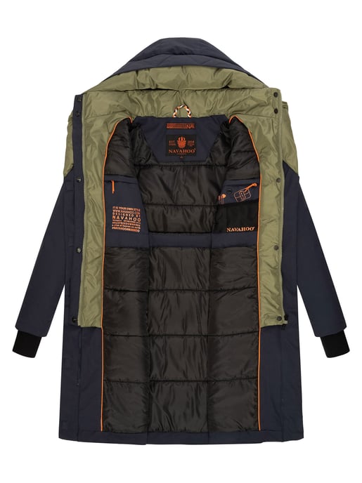 Navahoo Damen Winterjacke Snowelf – Leicht & Warm mit Magnetverschluss - Image 4