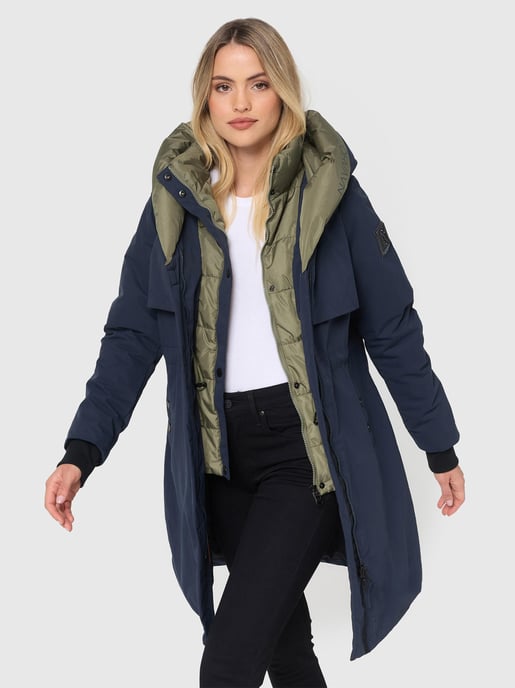 Navahoo Damen Winterjacke Snowelf – Leicht & Warm mit Magnetverschluss - Image 5