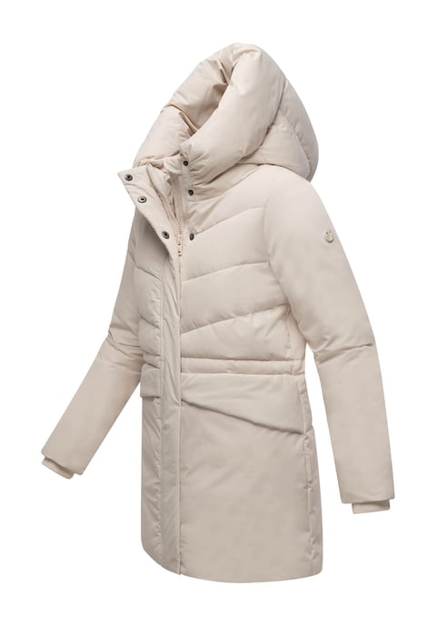 Marikoo Damen Winterjacke Delilah mit Fleecefutter & Taillenregulierung - Image 2