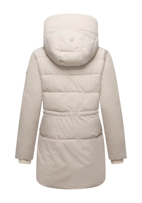 Marikoo Damen Winterjacke Delilah mit Fleecefutter & Taillenregulierung - Image 3