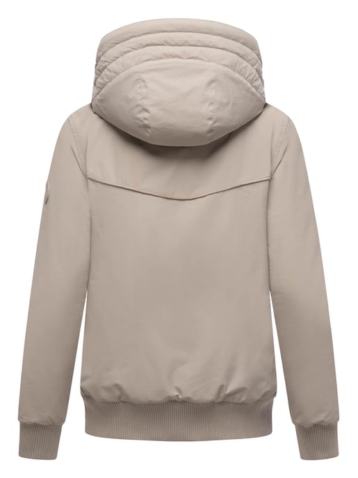 Marikoo Damen Winterjacke Mooni 16 im sportlichen Bomber-Stil mit Kapuze - Image 3