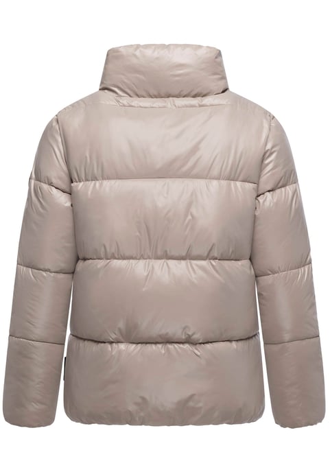 Marikoo Damen Winterjacke Hazalee im Puffer-Stil mit glänzender Optik - Image 3