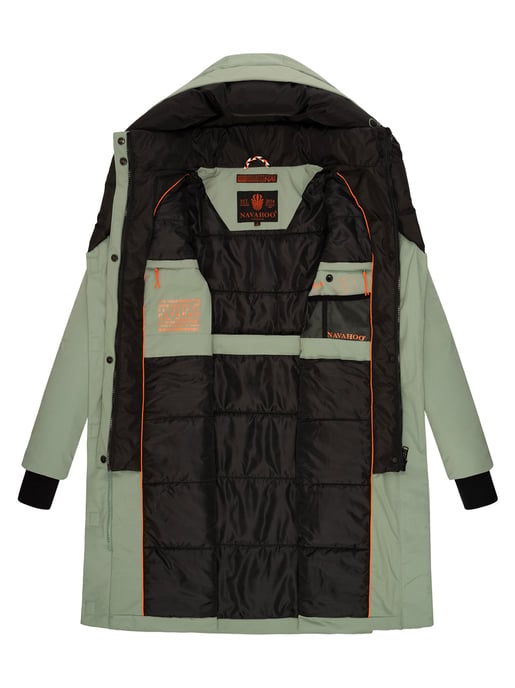 Navahoo Damen Winterjacke Snowelf – Leicht & Warm mit Magnetverschluss - Image 4