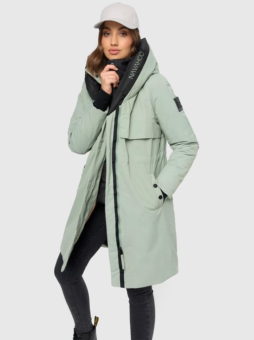 Navahoo Damen Winterjacke Snowelf – Leicht & Warm mit Magnetverschluss - Image 5