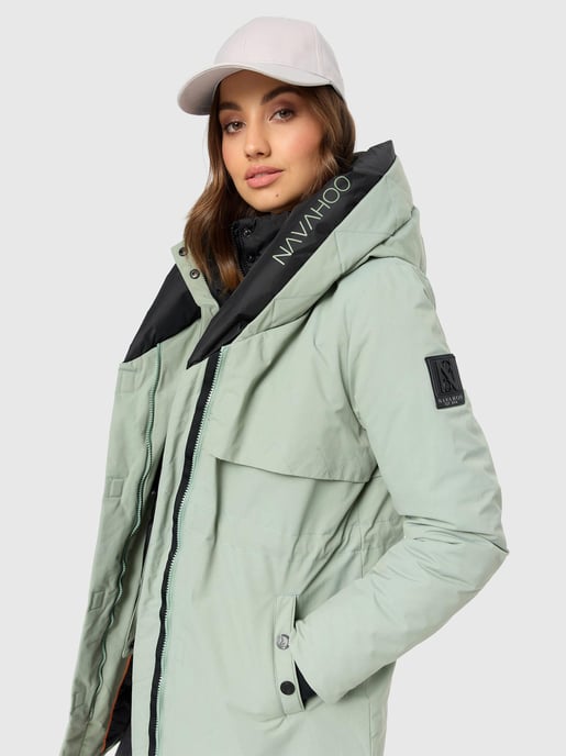 Navahoo Damen Winterjacke Snowelf – Leicht & Warm mit Magnetverschluss - Image 6