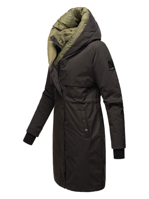 Navahoo Damen Winterjacke Snowelf – Leicht & Warm mit Magnetverschluss - Image 2