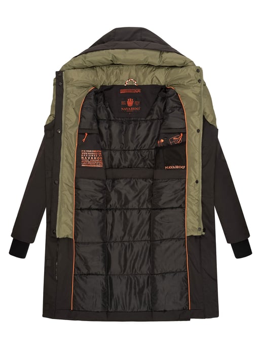 Navahoo Damen Winterjacke Snowelf – Leicht & Warm mit Magnetverschluss - Image 4