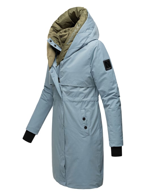 Navahoo Damen Winterjacke Snowelf – Leicht & Warm mit Magnetverschluss - Image 2