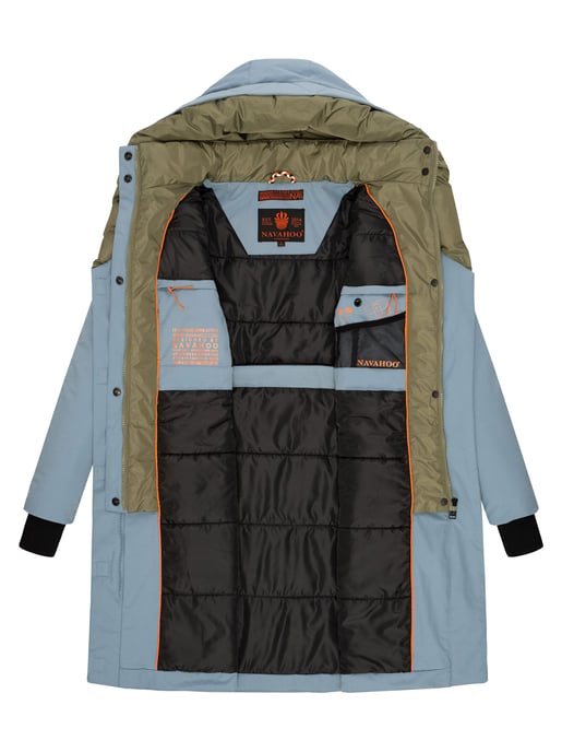 Navahoo Damen Winterjacke Snowelf – Leicht & Warm mit Magnetverschluss - Image 4