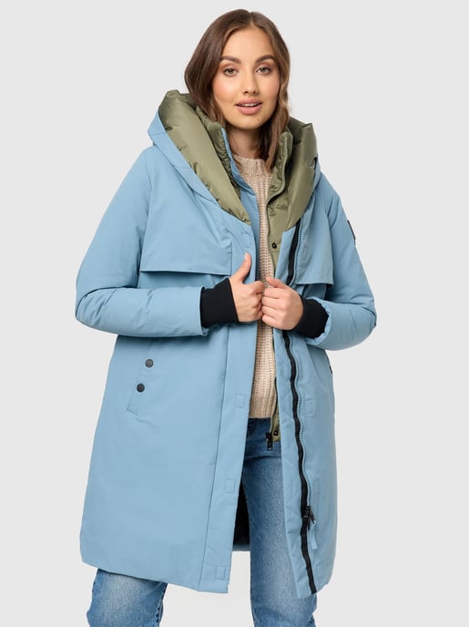 Navahoo Damen Winterjacke Snowelf – Leicht & Warm mit Magnetverschluss - Image 5