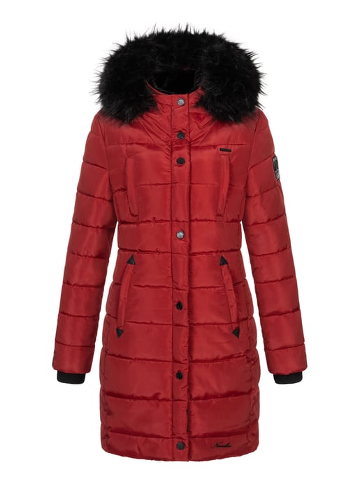Navahoo Damen Winter Steppjacke Lotusblüte Princess – Lang & Warm - Image 2