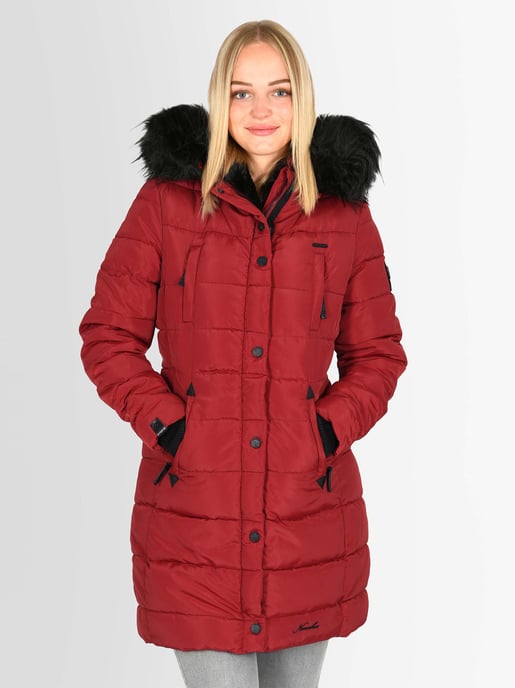 Navahoo Damen Winter Steppjacke Lotusblüte Princess – Lang & Warm - Image 5