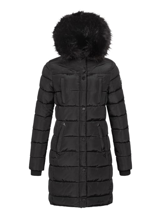 Navahoo Damen Winter Steppjacke Lotusblüte Princess – Lang & Warm - Image 2