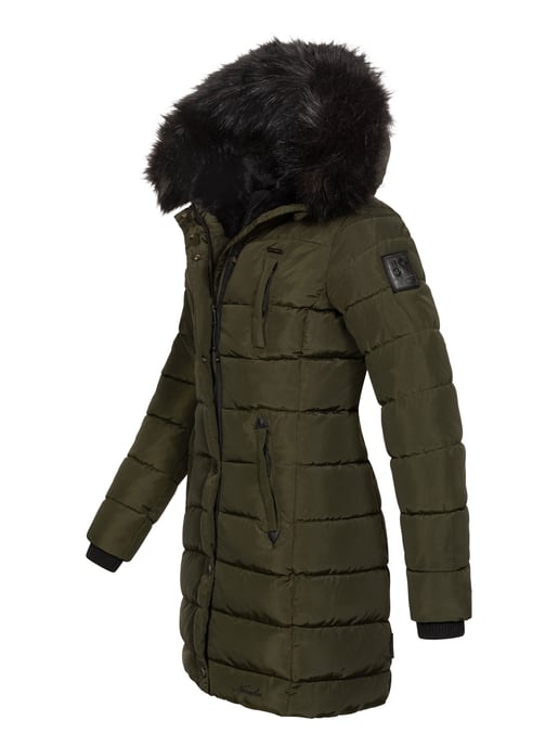 Navahoo Damen Winter Steppjacke Lotusblüte Princess – Lang & Warm - Image 2