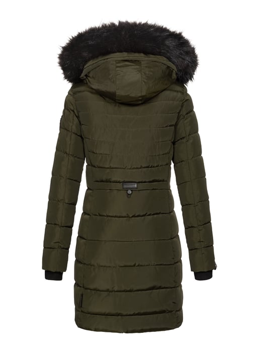 Navahoo Damen Winter Steppjacke Lotusblüte Princess – Lang & Warm - Image 3