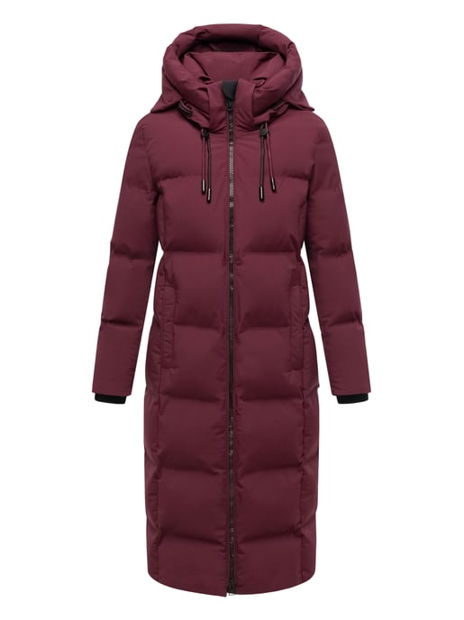 Marikoo Damen Winter Steppmantel Tikoraa mit abnehmbarer Kapuze - Image 2