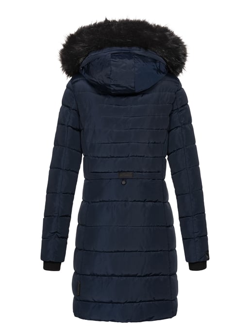 Navahoo Damen Winter Steppjacke Lotusblüte Princess – Lang & Warm - Image 4