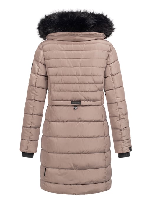 Navahoo Damen Winter Steppjacke Lotusblüte Princess – Lang & Warm - Image 4
