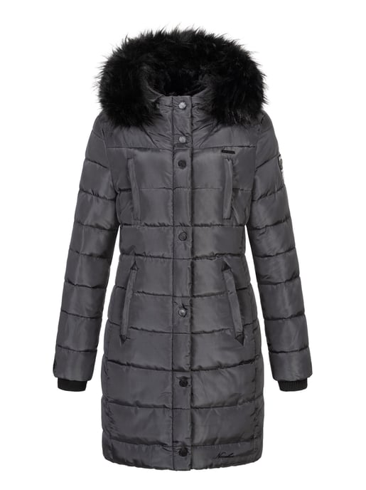 Navahoo Damen Winter Steppjacke Lotusblüte Princess – Lang & Warm - Image 2