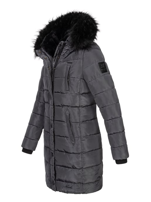 Navahoo Damen Winter Steppjacke Lotusblüte Princess – Lang & Warm - Image 3