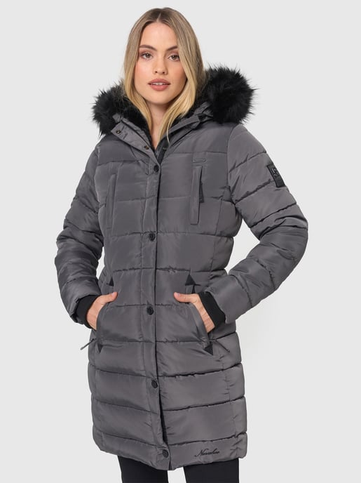 Navahoo Damen Winter Steppjacke Lotusblüte Princess – Lang & Warm - Image 5