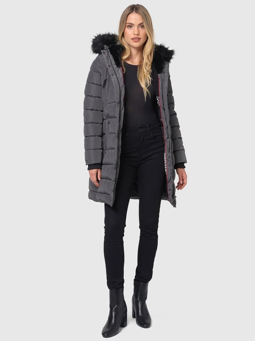 Navahoo Damen Winter Steppjacke Lotusblüte Princess – Lang & Warm - Image 6