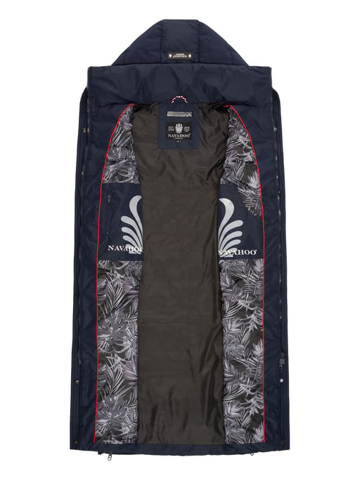 Navahoo Damen Steppweste Brezelchen – Lang & Stylisch Warm - Image 5
