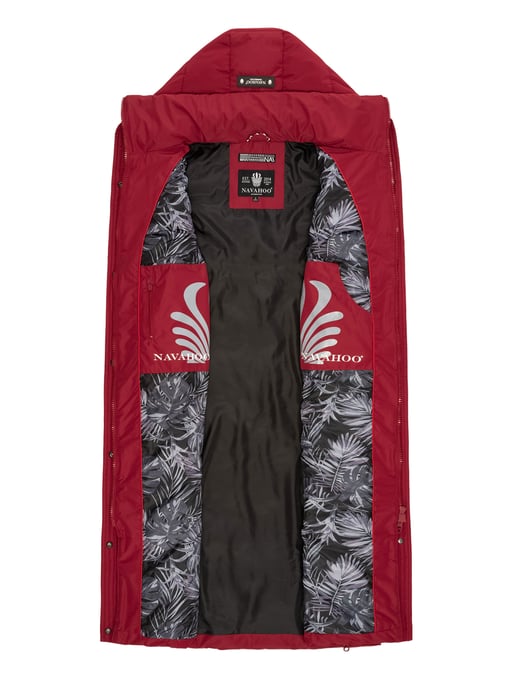 Navahoo Damen Steppweste Brezelchen – Lang & Stylisch Warm - Image 4