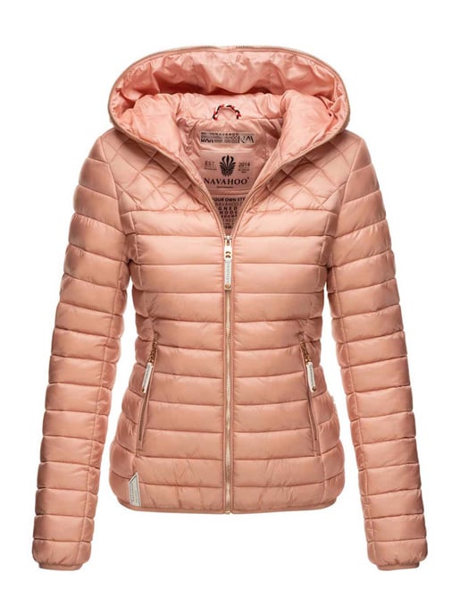 Navahoo Damen Steppjacke Ich bin Hübsch – Leicht, Stylisch & Mit Gold-Details - Image 1