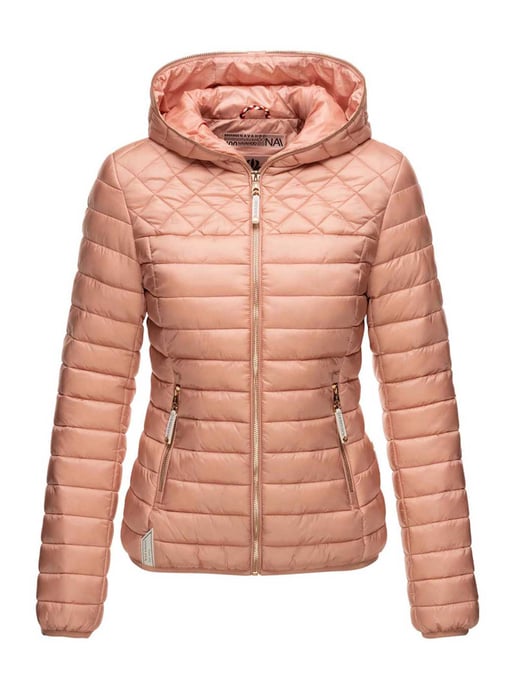 Navahoo Damen Steppjacke Ich bin Hübsch – Leicht, Stylisch & Mit Gold-Details - Image 4