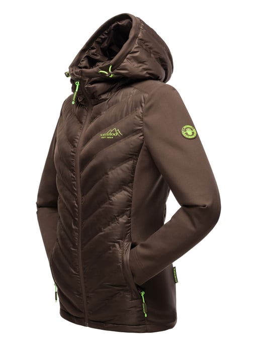 Navahoo Damen Steppjacke Nimm mich mit – Figurbetont, Stylisch & Bequem mit Kapuze - Image 4