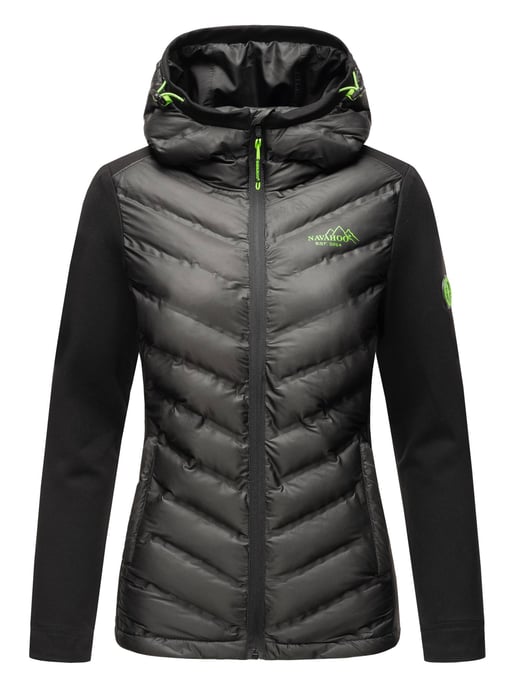 Navahoo Damen Steppjacke Nimm mich mit – Figurbetont, Stylisch & Bequem mit Kapuze - Image 2
