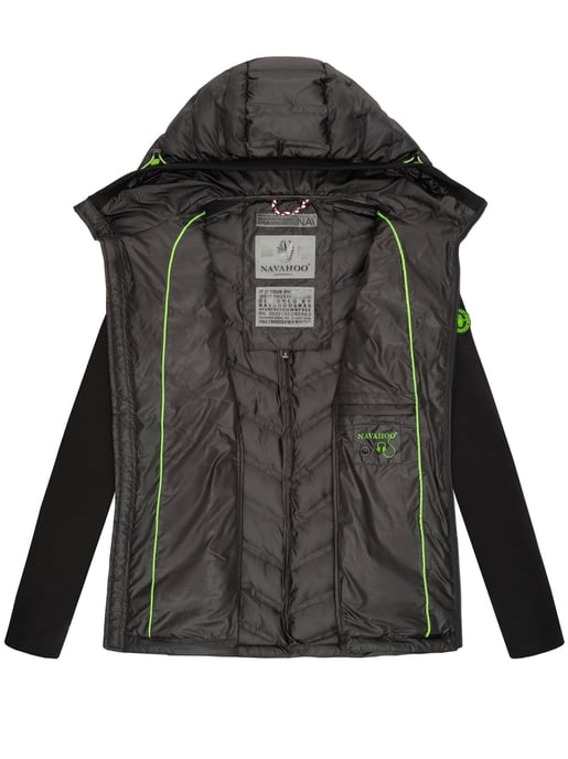 Navahoo Damen Steppjacke Nimm mich mit – Figurbetont, Stylisch & Bequem mit Kapuze - Image 6