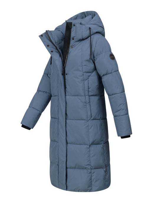 Marikoo Damen Winter Steppmantel Tabiaa XVI mit Kapuze & Fleece - Image 3