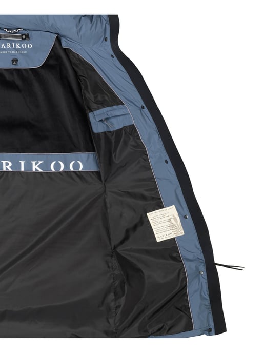 Marikoo Damen Winter Steppmantel Tabiaa XVI mit Kapuze & Fleece - Image 5