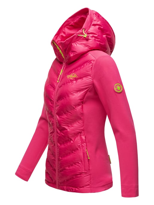 Navahoo Damen Steppjacke Nimm mich mit – Figurbetont, Stylisch & Bequem mit Kapuze - Image 3