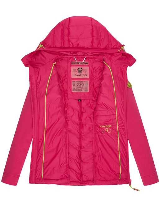 Navahoo Damen Steppjacke Nimm mich mit – Figurbetont, Stylisch & Bequem mit Kapuze - Image 5