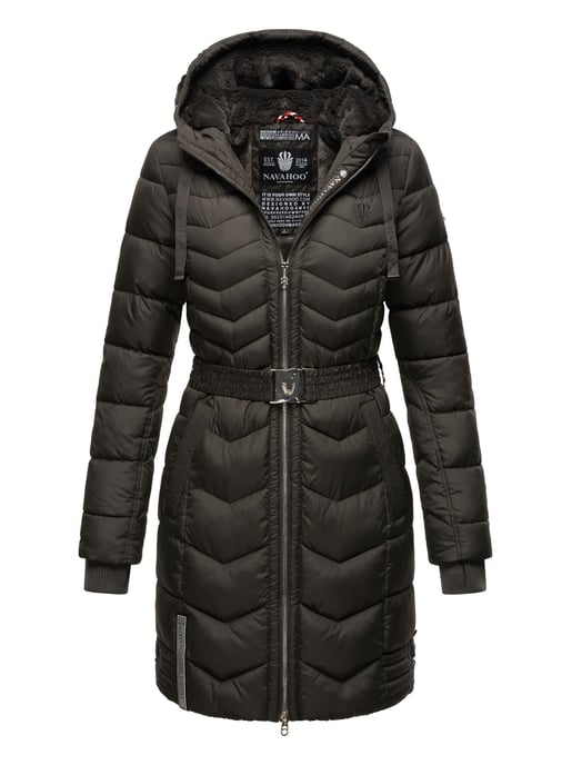 Navahoo Alpenveilchen Damen Winter Steppjacke – Warm, lang & stylisch - Image 1