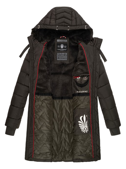 Navahoo Alpenveilchen Damen Winter Steppjacke – Warm, lang & stylisch - Image 6