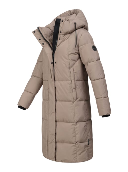 Marikoo Damen Winter Steppmantel Tabiaa XVI mit Kapuze & Fleece - Image 3