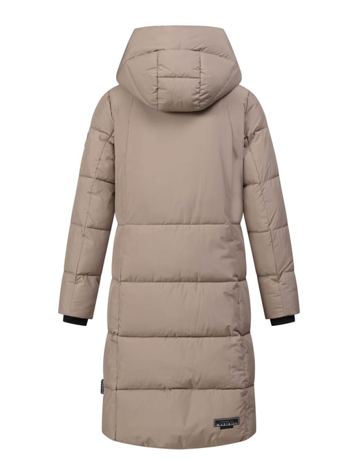 Marikoo Damen Winter Steppmantel Tabiaa XVI mit Kapuze & Fleece - Image 4