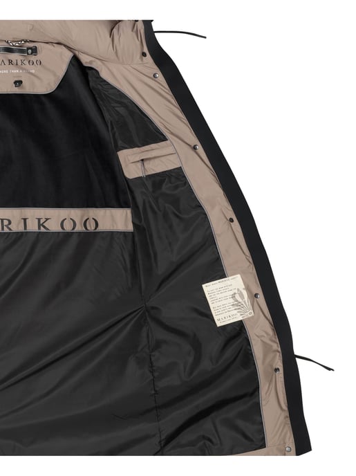 Marikoo Damen Winter Steppmantel Tabiaa XVI mit Kapuze & Fleece - Image 5