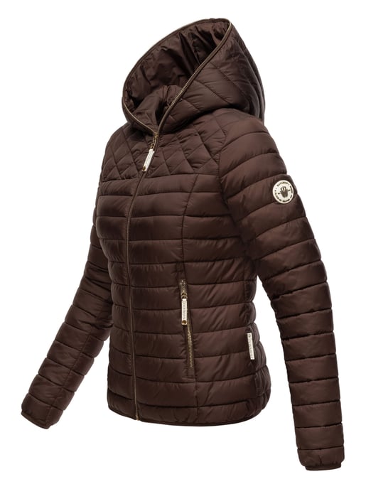 Navahoo Damen Steppjacke Ich bin Hübsch – Leicht, Stylisch & Mit Gold-Details - Image 3