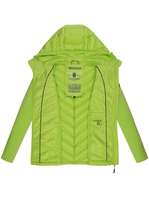 Navahoo Damen Steppjacke Nimm mich mit – Figurbetont, Stylisch & Bequem mit Kapuze - Image 6