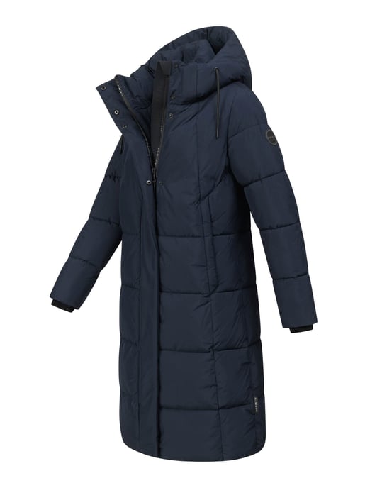 Marikoo Damen Winter Steppmantel Tabiaa XVI mit Kapuze & Fleece - Image 3
