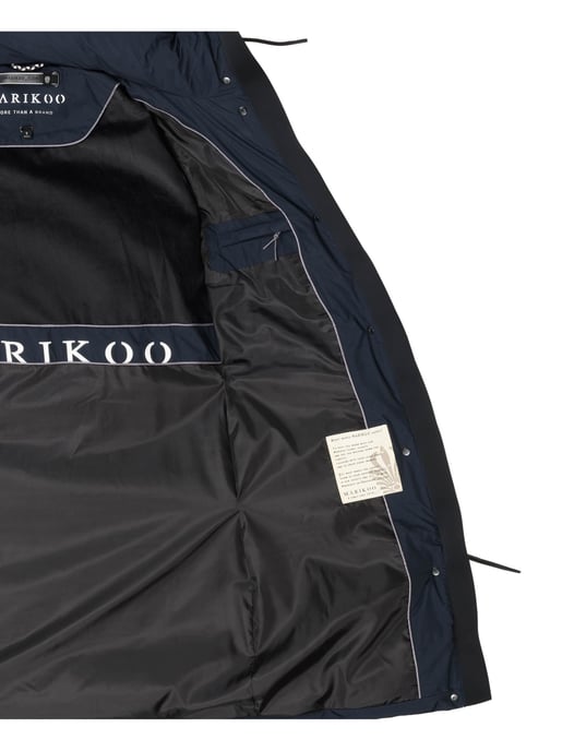 Marikoo Damen Winter Steppmantel Tabiaa XVI mit Kapuze & Fleece - Image 5